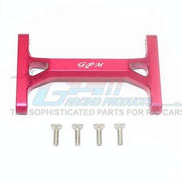 GPM Aluminum Rear Chassis Brace Red : Element Enduro Sendero Trail Truck