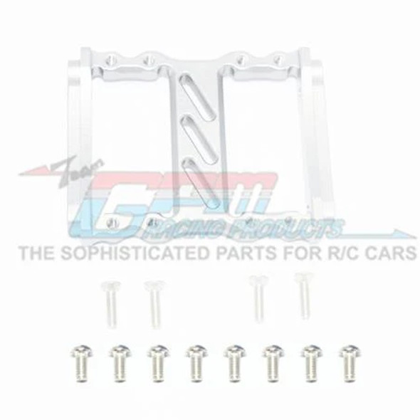 GPM Racing Aluminum Front Servo Mount Silver : 1/10 Enduro Sendero
