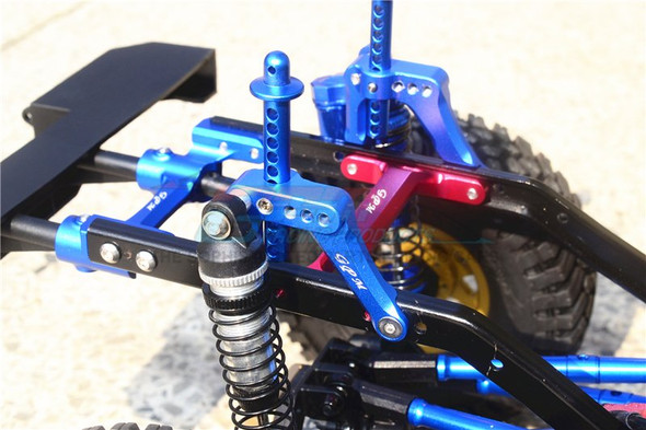 GPM Aluminum Rear Shock Mount - Red : Element Enduro Sendero Trail Truck