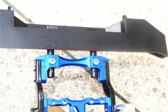 GPM Aluminum Front Bumper Mount Grey : Element Enduro Sendero Trail Truck