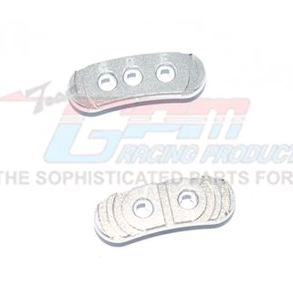GPM Racing Aluminum Fixed Gear Adapter Silver : Rustler 4x4 VXL