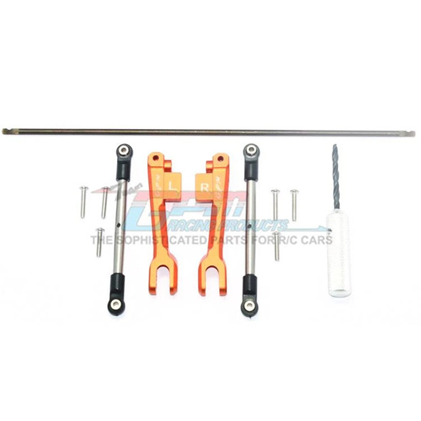 GPM Spring Steel Rear Sway Bar/Alum Sway Bar Arm/Stainless Stl Linkage Orange : UDR