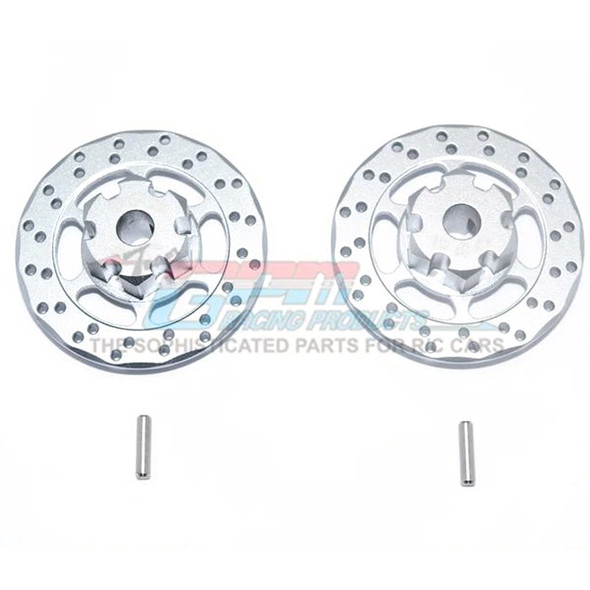 GPM Racing Aluminum +3mm Hex w/ Brake Disk Grey : Unlimited Desert Racer