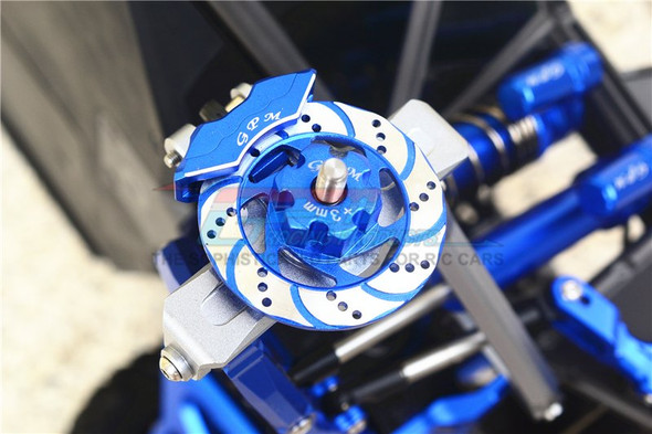 GPM Alum +3mm Hex w/ Brake Disk Silver / Silver Lining : Unlimited Desert Racer GPM Alum +3mm Hex w/ Brake Disk Silver / Silver Lining : Unlimited Desert Racer