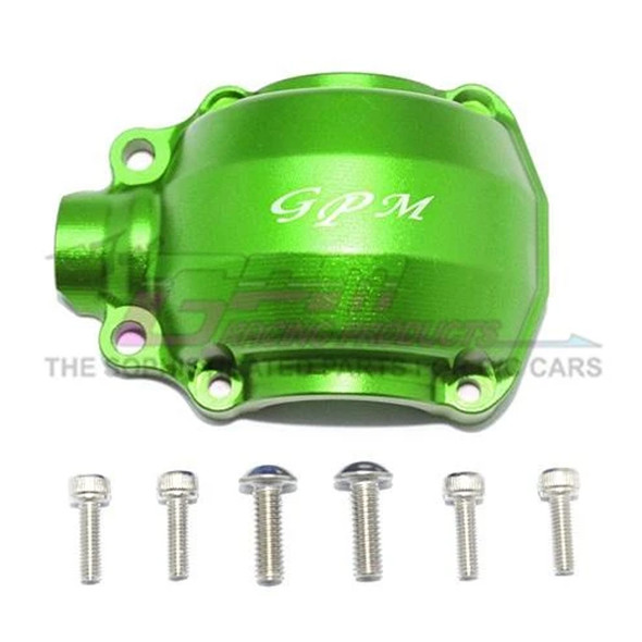 GPM Racing Aluminum Front Gear Box Cover Green : Unlimited Desert Racer