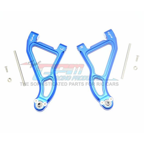 GPM Racing Aluminum Front Upper Suspension Arm Blue : Unlimited Desert Racer