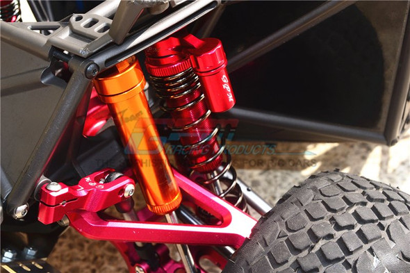 GPM Aluminum Front L-Shape Spring Damper 135mm Silver : Unlimited Desert Racer