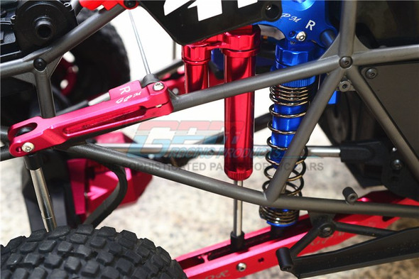 GPM Aluminum Rear L-Shape Internal Damper 160mm Blue : Unlimited Desert Racer