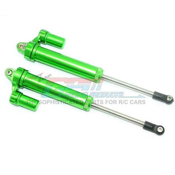 GPM Aluminum Rear L-Shape Internal Damper 160mm Green : Unlimited Desert Racer