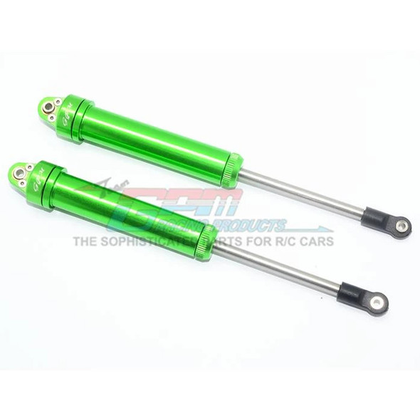 GPM Racing Aluminium Rear Internal Shocks 160mm Green : Unlimited Desert Racer