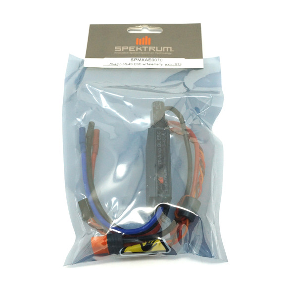 Spektrum SPMXAE0070 70 Amp 3S-4S Smart ESC w/ Telemetry : Habu STS Spektrum SPMXAE0070 70 Amp 3S-4S Smart ESC w/ Telemetry : Habu STS