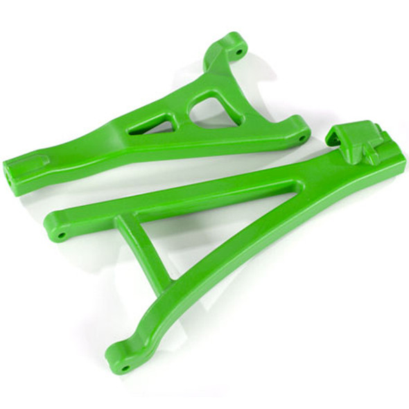 Traxxas 8632G Heavy Duty Front Suspension Arms Left Green : E-Revo VXL Brushless