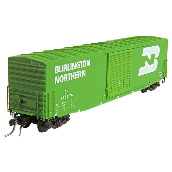 Kadee #6415 Burlington Northern BN #318976 - RTR 50' PS-1 Boxcar Green HO Scale