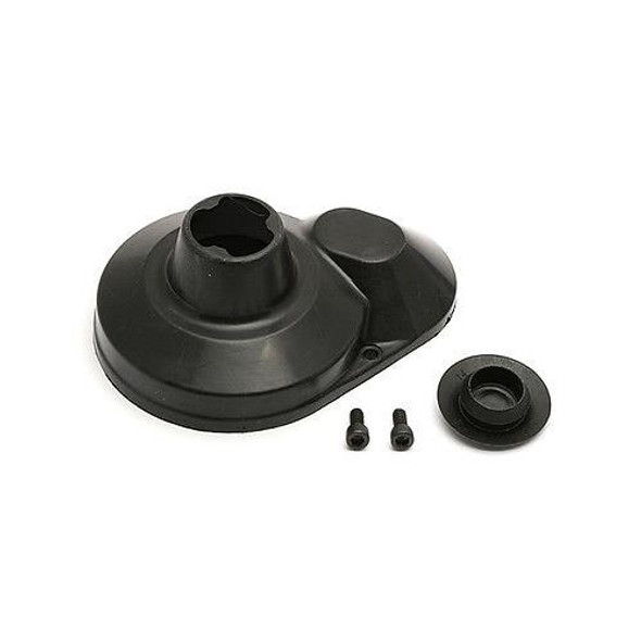 Associated Molded Gear Cover Black B4/T4 7460