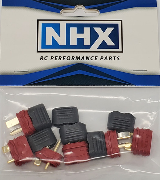 NHX Deans T Plug Adapter Connector Male / Female 3Pairs/Bag