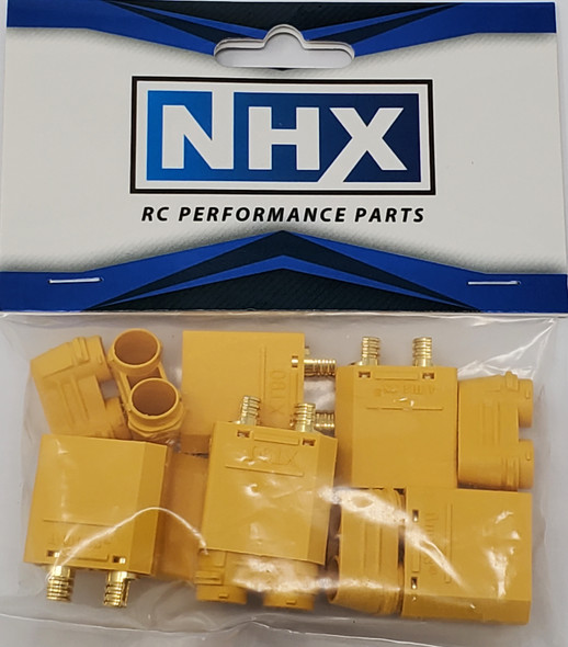 NHX XT90S Adapter Connector Plug Male 6Pcs/Bag