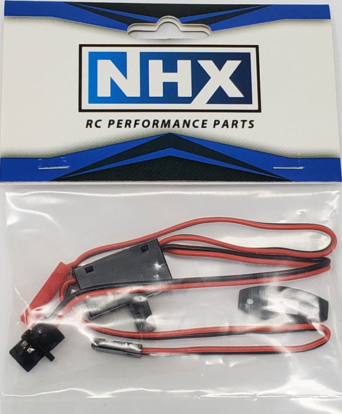 NHX 3 Wire Receiver On/Off Switch Harness JR Male to JR Male + JST Female