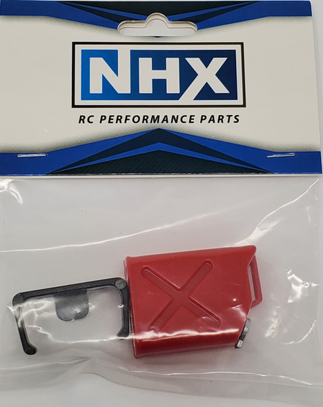 NHX 1/10 RC Rock Crawler Accessory Plastic Mini Fuel Tank Red TRX-4 SCX10