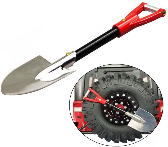 NHX 1/10 RC Rock Crawler Accessory Metal Shovel 108mmx30mm