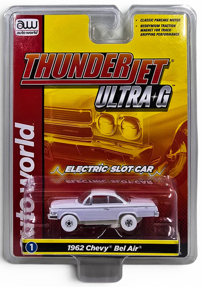 Auto World Thunderjet R32 1962 Chevrolet Bel Air iWheels HO Scale Slot Car