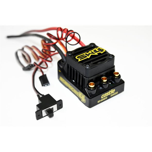 Castle Creations SW4 WP Sensorless ESC w/ 1410-3800 5mm Sensor Motor Combo