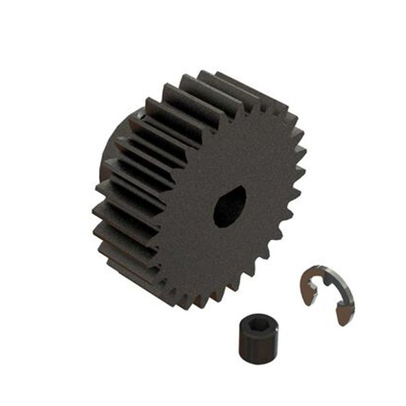 ARRMA ARA311011 28T 0.8Mod Safe-D5 Pinion Gear : Bigrock / Granite / Senton / Typhon