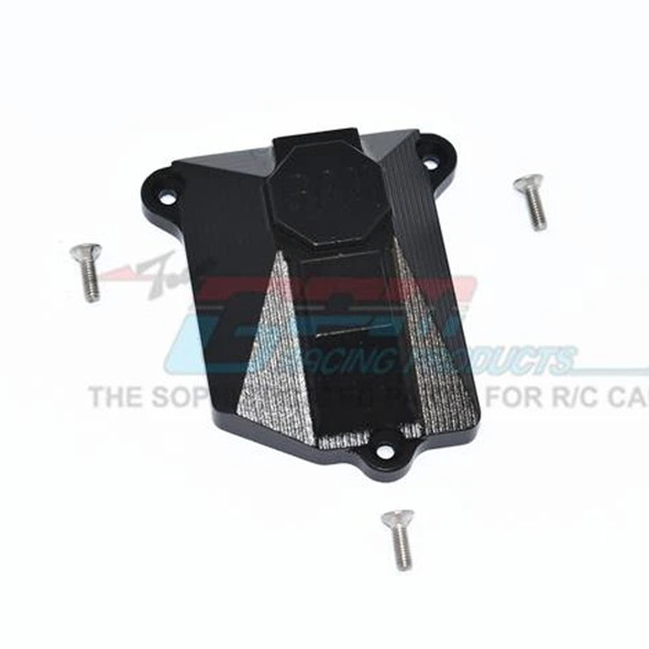 GPM Racing Aluminium Receiver Cover Black : Axial SCX10 III Jeep JL Wrangler GPM Racing Aluminium Receiver Cover Black : Axial SCX10 III Jeep JL Wrangler
