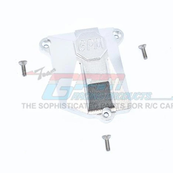 GPM Racing Aluminium Receiver Cover Silver : Axial SCX10 III Jeep JL Wrangler GPM Racing Aluminium Receiver Cover Silver : Axial SCX10 III Jeep JL Wrangler