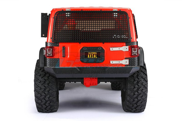 GPM R/C Accessories / Taillight Cover Style B Silver : SCX10 III Jeep Wrangler