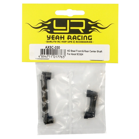 Yeah Racing AXSC-030 HD Steel Front & Rear Center Shaft : Axial SCX24