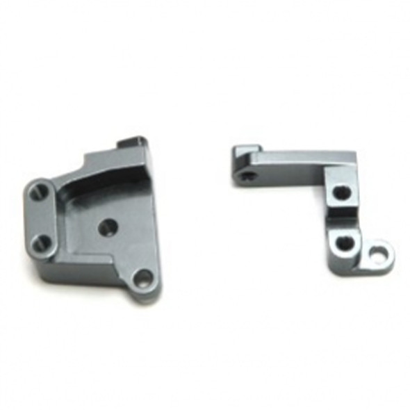 STRC STA31387GM Aluminum Front Servo Mount Brackets (2) Gun Metal : SCX10 II STRC STA31387GM Aluminum Front Servo Mount Brackets (2) Gun Metal : SCX10 II