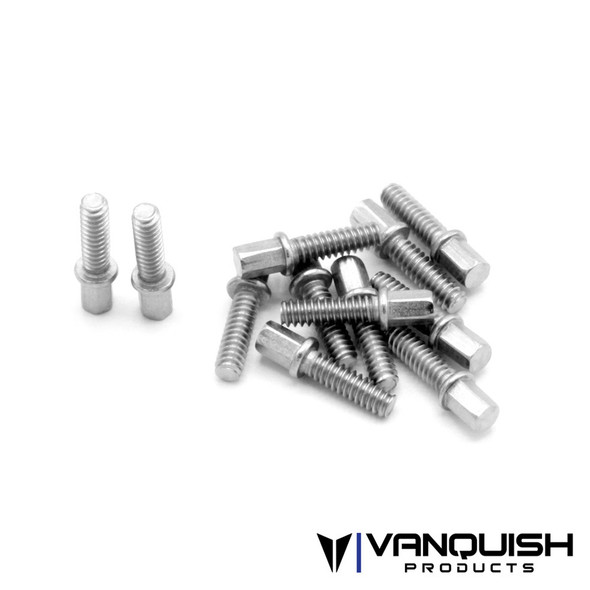 Vanquish VPS01704 Scale Stainless SLW Hub Screw Kit Long (12) : 1.9 Beadlock Wheels