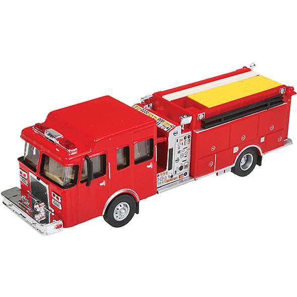 Walthers Heavy-Duty Fire Engine - Red HO Scale