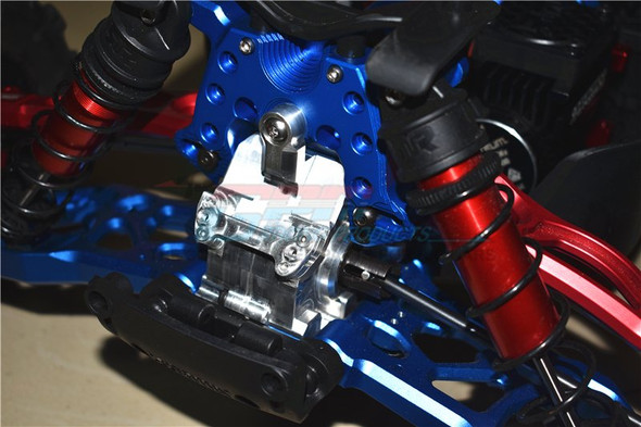 GPM Racing Aluminum Front Gear Box Blue : 1/5 Kraton & Outcast  8S BLX