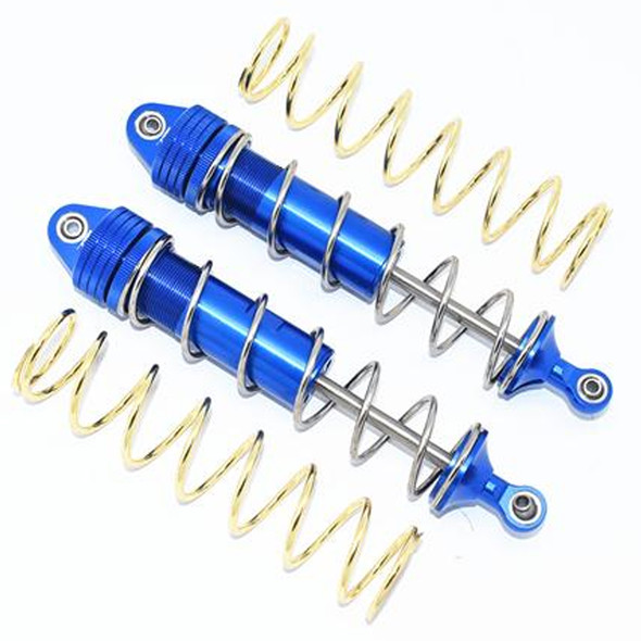 GPM Aluminum Front Thickened Spring Dampers 177mm Blue : 1/5 KRATON 8S BLX