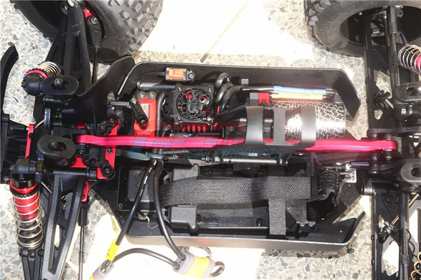GPM Aluminum Center Brace Bar Black : 6S BLX Outcast & Notorious GPM Aluminum Center Brace Bar Black : 6S BLX Outcast & Notorious