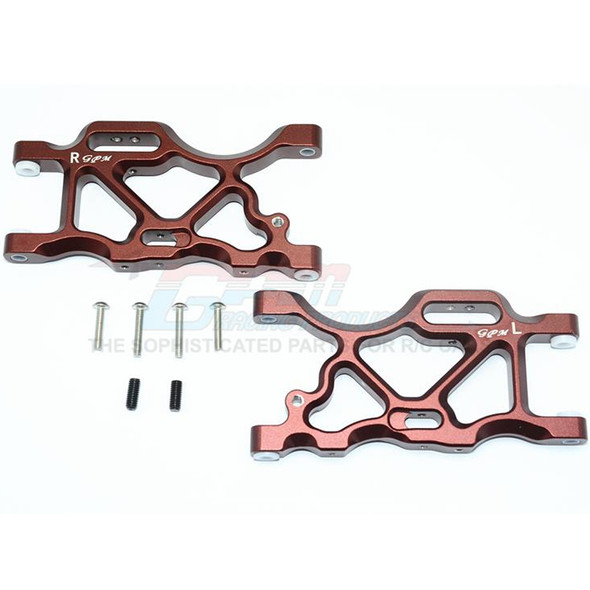 GPM Racing Aluminum Rear Lower Arms Brown : Senton 6S BLX