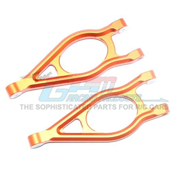 GPM Racing Aluminum Front Upper Suspension Arm Orange : Arrma Fazon Voltage