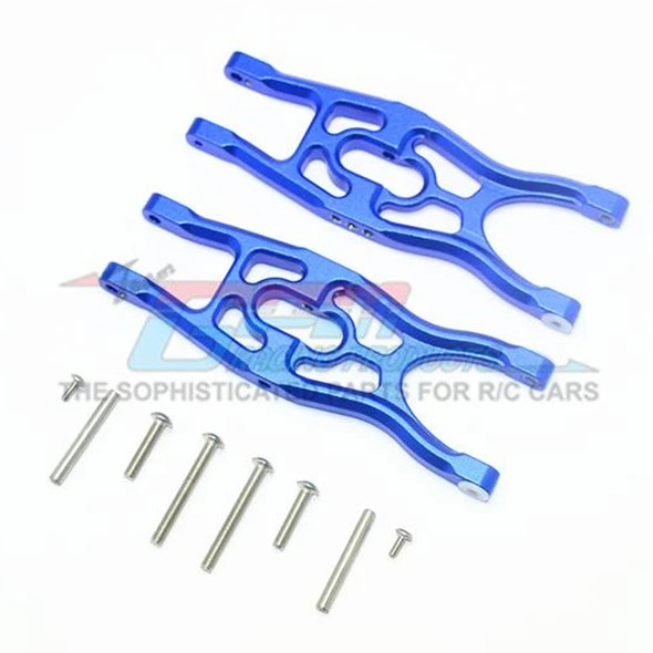 GPM Aluminum Front / Rear Lower Suspension Arms Blue : Arrma Fazon Voltage GPM Aluminum Front / Rear Lower Suspension Arms Blue : Arrma Fazon Voltage