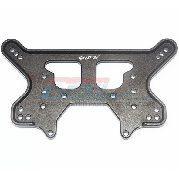 GPM Racing Aluminum Rear Shock Tower Black : Arrma Talion 6S BLX