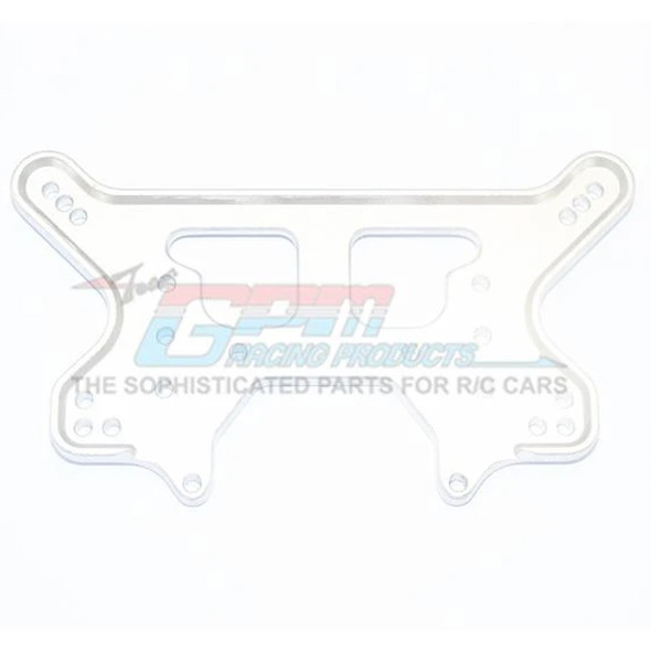 GPM Racing Aluminum Rear Shock Tower Silver : Arrma Talion 6S BLX