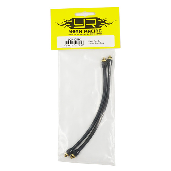Yeah Racing DDP-001BK Plastic Tube Set For DDP Shock Black