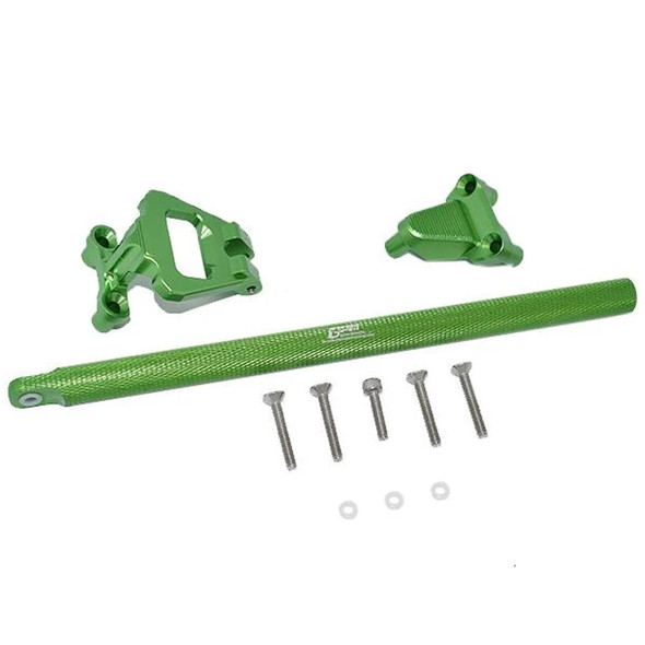 GPM Racing Aluminum Center Brace Bar & Mount Green : Traxxas Hoss 4x4 VXL