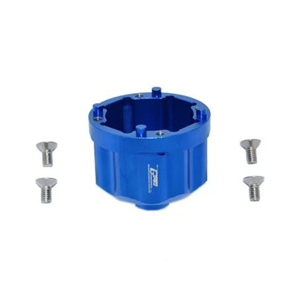 GPM Aluminum Front Or Rear Diff Case Blue : 1/5 KRATON & OUTCAST 8S BLX