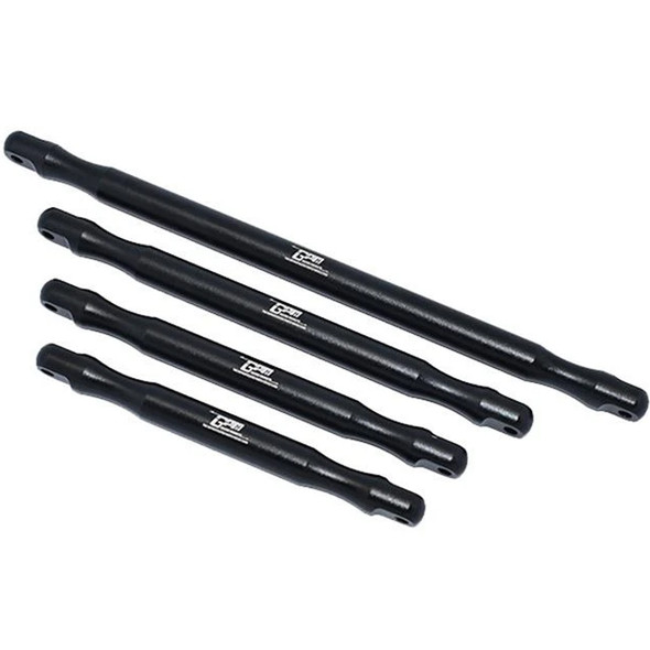 GPM Aluminum Front & Rear Support Brace Bar Black : 1:5 OUTCAST 8S BLX