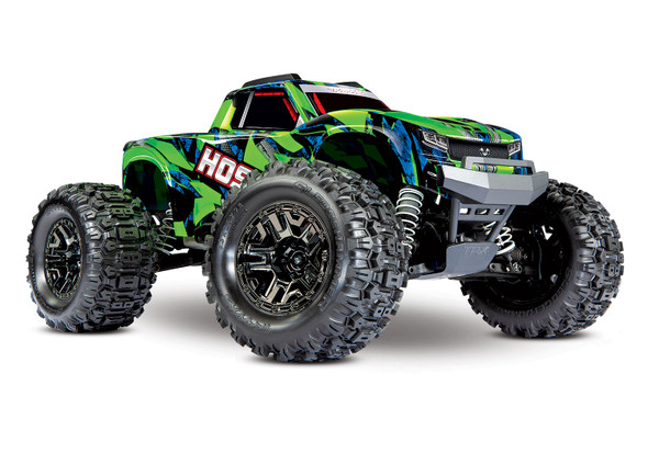 Traxxas 90076-4 1/10 HOSS 4x4 VXL 4WD Brushless Monster Truck RTR Green