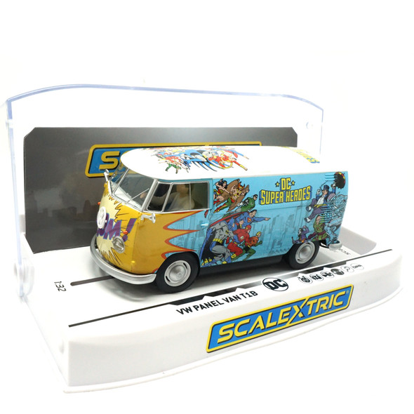 Scalextric C3933 VW Panel Van T1b - DC Comics 1/32 Slot Car