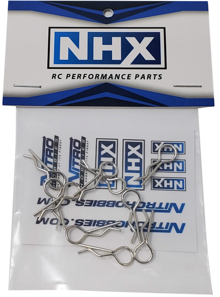 NHX 1/10 Body Clips (10pcs)