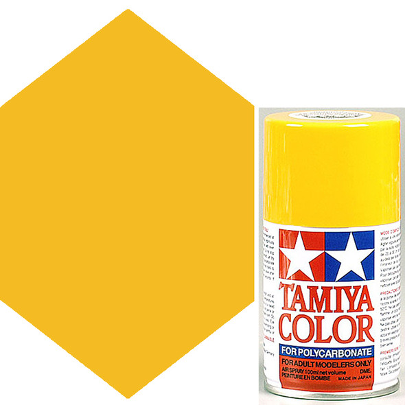 Tamiya Polycarbonate Camel Yellow Spray Paint PS-19