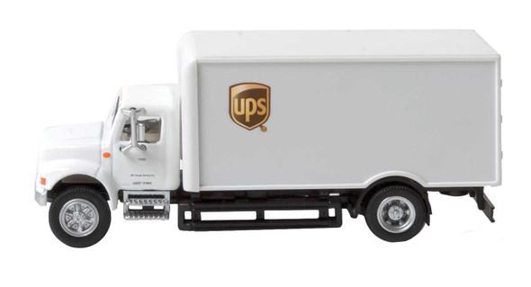 Walthers International(R) 4900 Single-Axle Box Van - UPS White HO Scale
